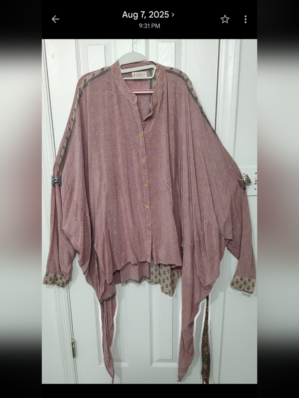 Kantha Bae NIRVANA Blouse (Mauve)